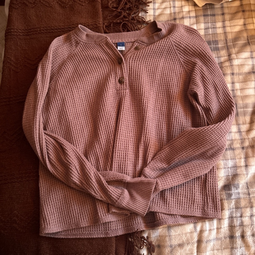 Pinkish-Purple Button up Shirt
